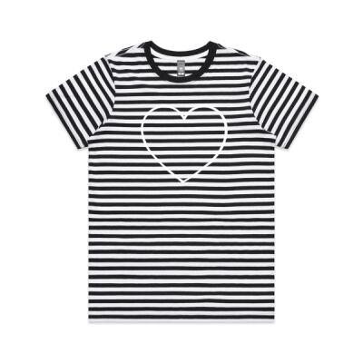 Heart Colour Maple Tee - Striped  Thumbnail