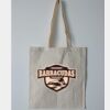 Budget Calico Tote Bag Thumbnail