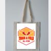 Budget Calico Tote Bag Thumbnail