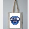 Budget Calico Tote Bag Thumbnail