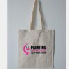 Budget Calico Tote Bag Thumbnail