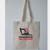 Budget Calico Tote Bag Thumbnail