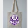 Budget Calico Tote Bag Thumbnail