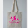 Budget Calico Tote Bag Thumbnail