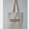 Budget Calico Tote Bag Thumbnail