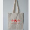 Budget Calico Tote Bag Thumbnail