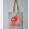 Budget Calico Tote Bag Thumbnail