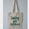 Budget Calico Tote Bag Thumbnail