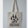 Budget Calico Tote Bag Thumbnail