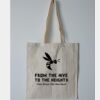Budget Calico Tote Bag Thumbnail