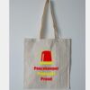 Budget Calico Tote Bag Thumbnail