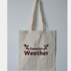 Budget Calico Tote Bag Thumbnail