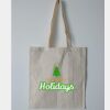 Budget Calico Tote Bag Thumbnail